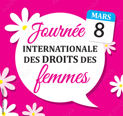 Journée Internationale des droits des Femmes - 8 Mars -v1