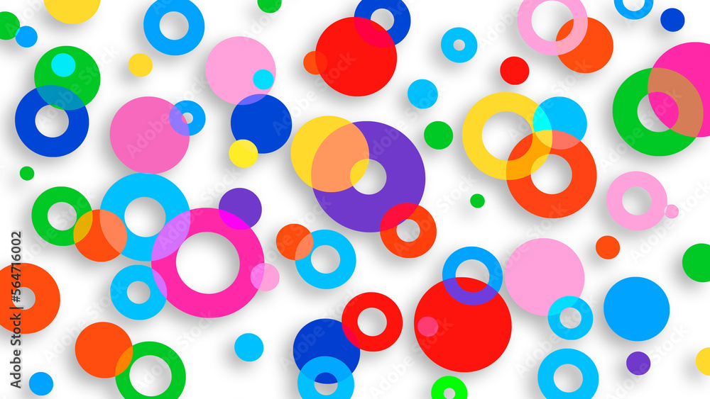 seamless pattern with colorful circles seamless pattern with colorful circles