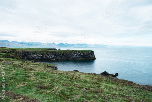 Paesaggio di costa in Islanda
