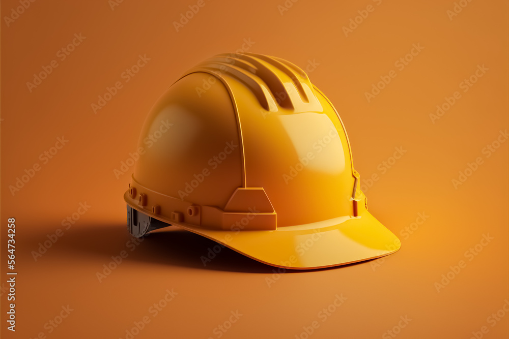 Construction worker helmet, hat, construcion helmet on yellow background. Safety helmet generative AI
Construction worker helmet, hat, construcion helmet on yellow background. Safety helmet generative AI