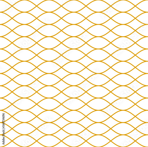 Gold Wave pattern abstract background. Stripes wave pattern white and gold or design.