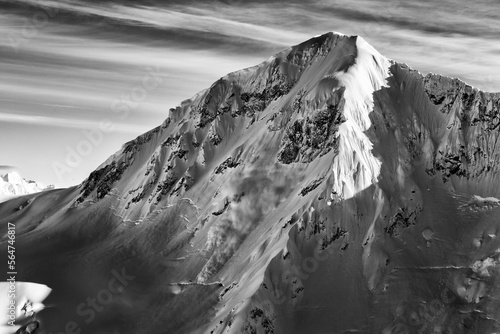 Avalanche on Humble Pie, Cordova, Alaska