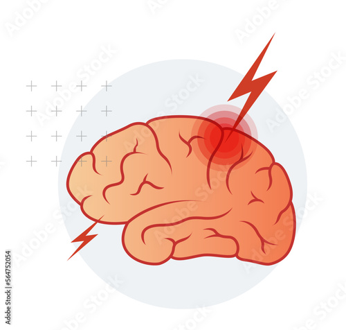Traumatic Brain Injury - TBI - Icon