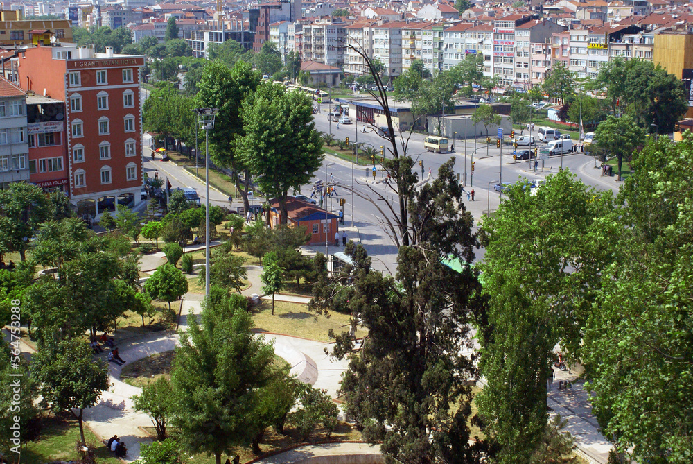 Fototapeta premium Aerial view of Istanbul