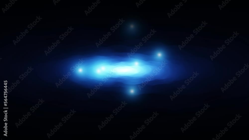 Abstract dark blue underground with glow light slow motion looping. Abstract dark blue underground with glow light slow motion looping.