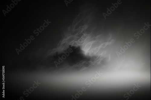 smoky dark background
