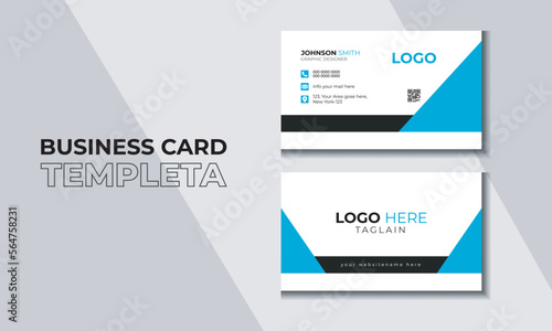 Modern Business Card, Business Card Template, Business Card,Business Card Design, Creative   Business Card Design, Double-sided creative business card template.
