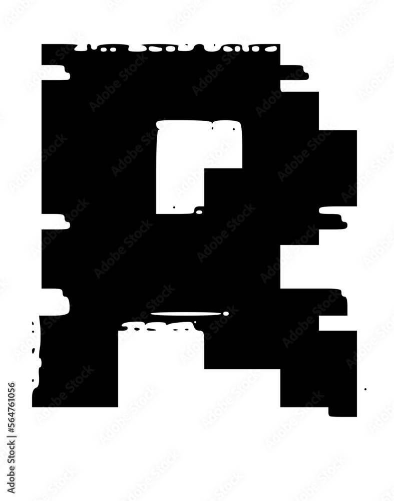 Glitched Fat Faced Uppercase System Error Mono Font Glitched Fat Faced Uppercase System Error Mono Font