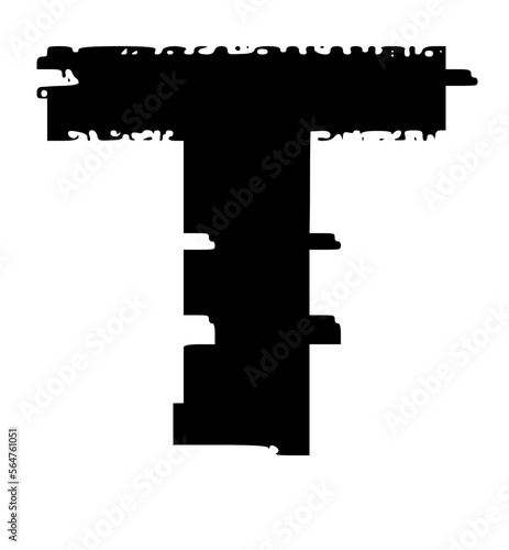 Glitched Fat Faced Uppercase System Error Mono Font