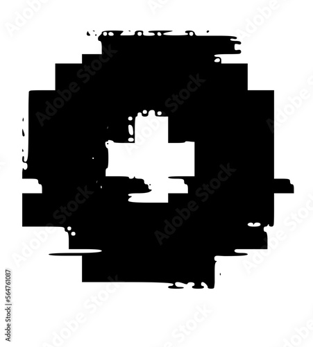 Glitched Fat Faced Uppercase System Error Mono Font