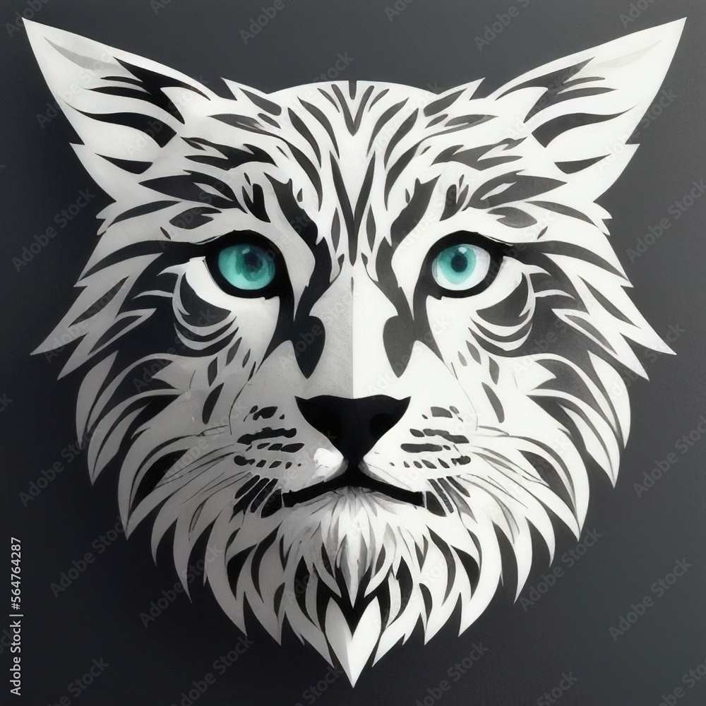 Obraz premium Papercut_Animals
