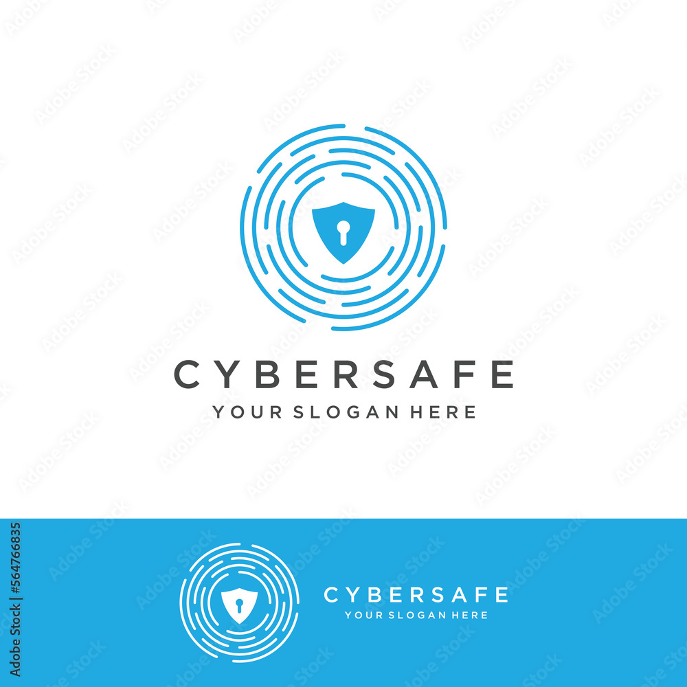 Creative technology digital cyber security logo template design with modern shield and key protection concept. Logo for business, digital and technology. Creative technology digital cyber security logo template design with modern shield and key protection concept. Logo for business, digital and technology.