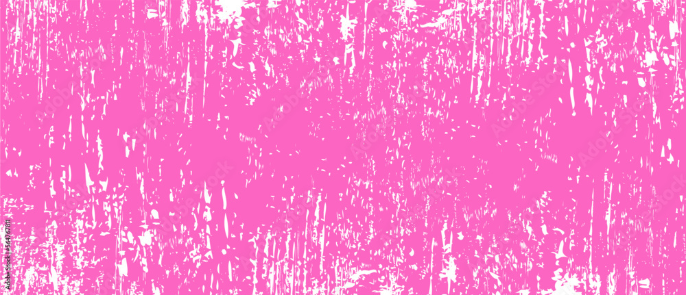 Pink brush background. Pink ink splash on backdrop. Brush stroke background for wallpaper, paint splatter template, dirt banner, watercolor design, dirty texture. Trendy brush background, vector