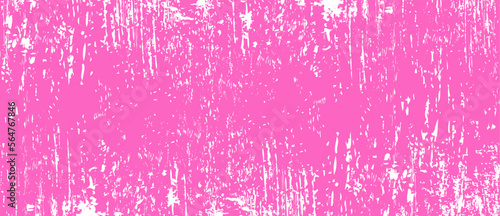 Pink brush background. Pink ink splash on backdrop. Brush stroke background for wallpaper, paint splatter template, dirt banner, watercolor design, dirty texture. Trendy brush background, vector