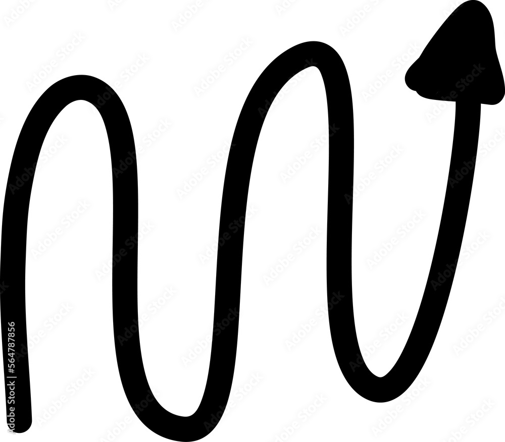 Hand drawn arrow Hand drawn arrow