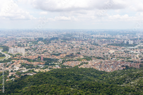 Panoramic view on the hike Pico do Jaragua, Brazil, São Paulo © Eduardo