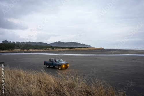 Truck on the Beach