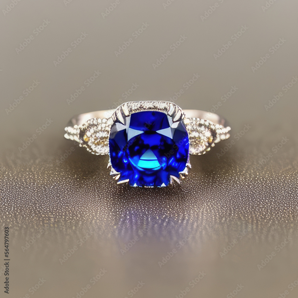 AI Artwork - Fancy jewelry simulation of a ring AI Artwork - Fancy jewelry simulation of a ring