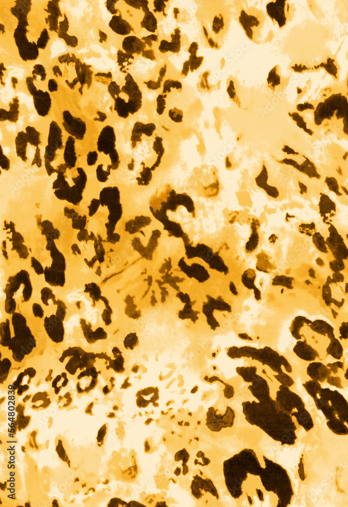 Seamless leopard pattern, animal print. Seamless leopard pattern, animal print.
