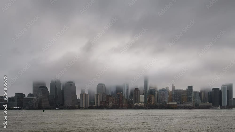 Night to Day Timelapse Amazing Sunrise Color over Brooklyn Bridge and Lower Manhattan in the early morning Night to Day Timelapse Amazing Sunrise Color over Brooklyn Bridge and Lower Manhattan in the early morning
