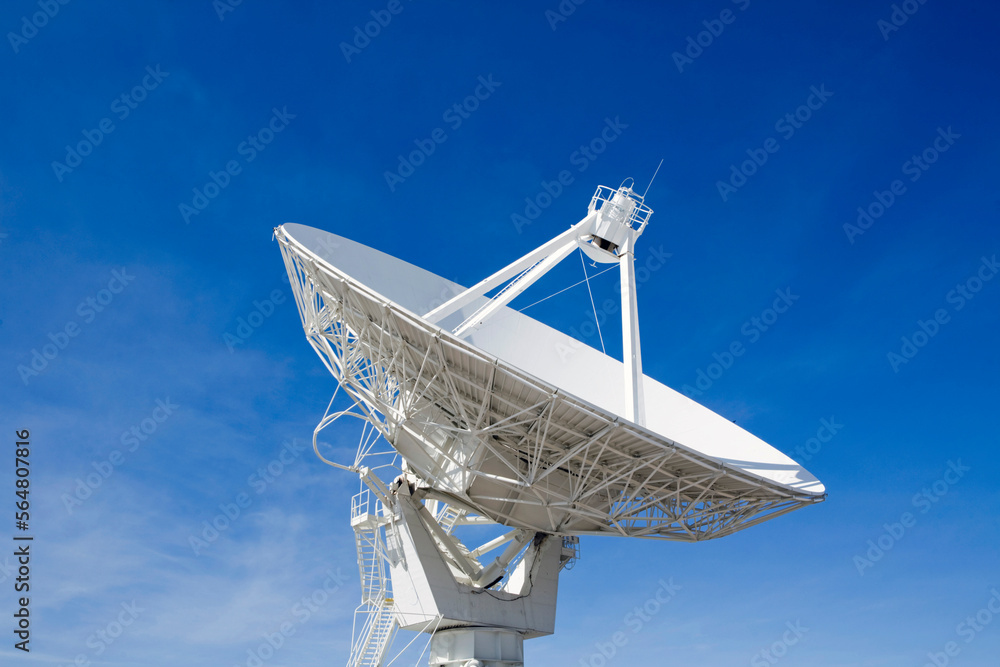 Dish antenna at the Very Large Array.