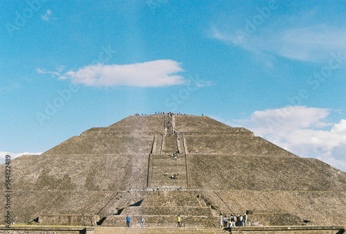 teotihuacan ruins in mexico photo