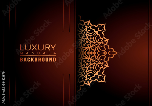 Luxury mandala background ornamental, arabesque style
