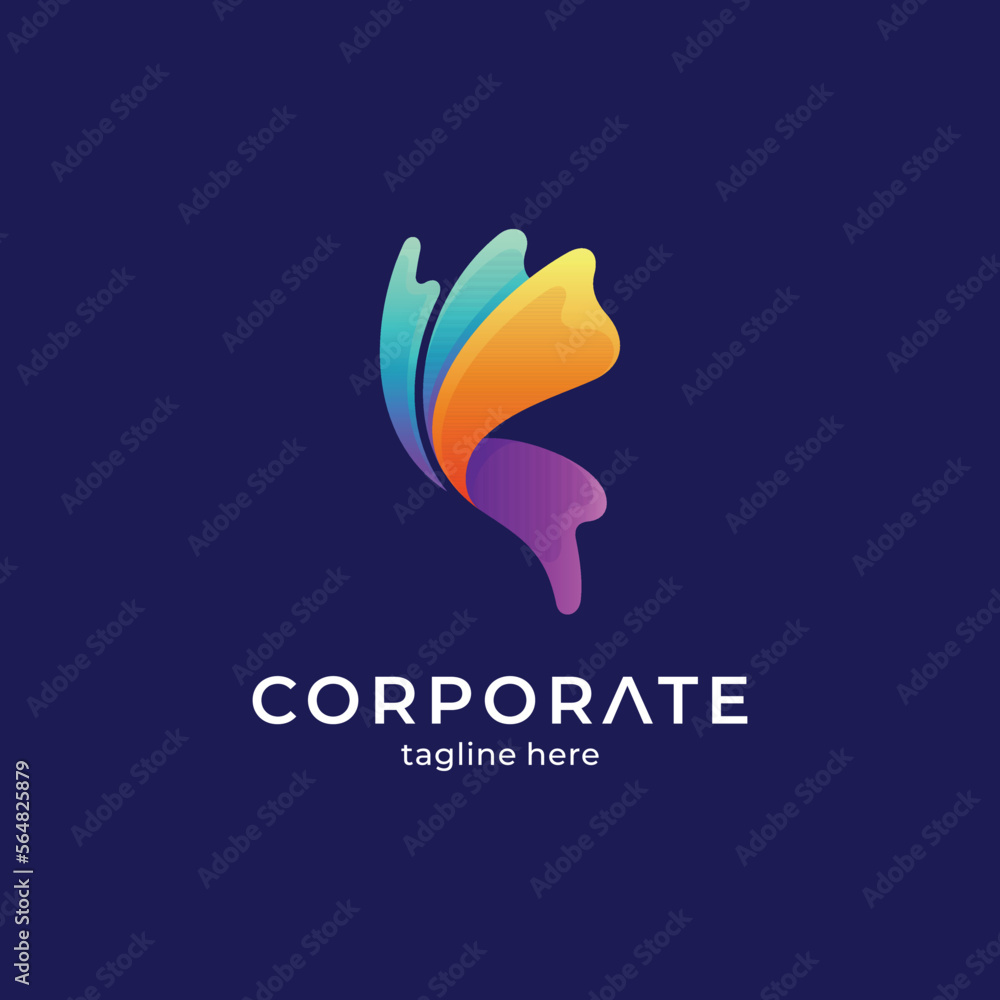 simple butterfly logo simple butterfly logo