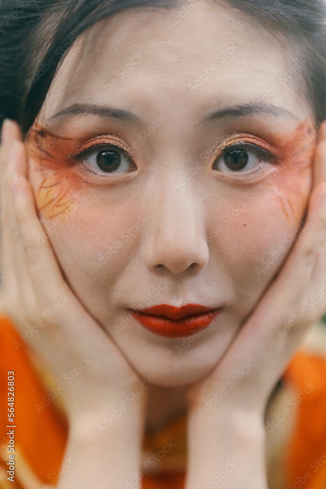 Elegant Asian woman portrait Elegant Asian woman portrait