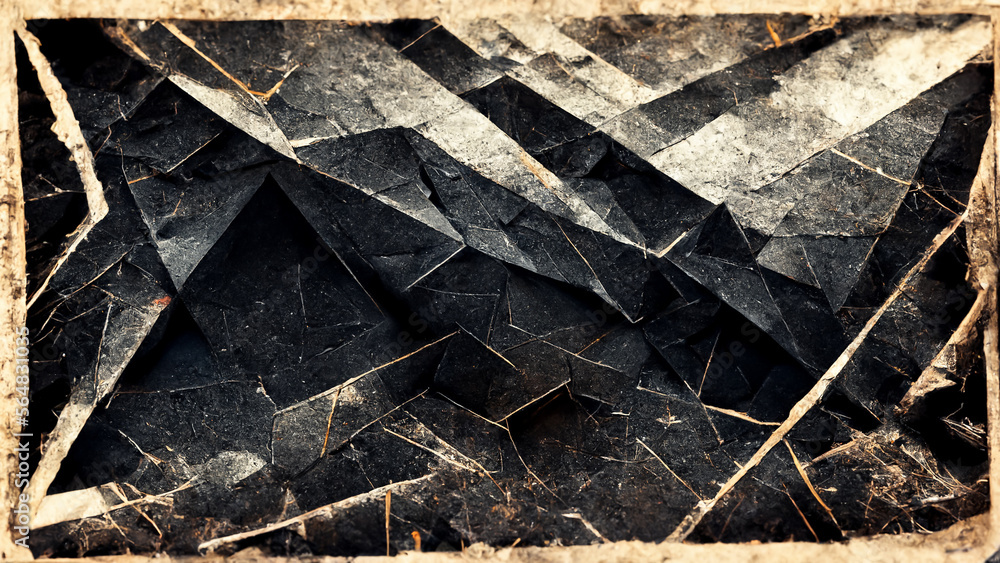 Black triangle abstract background surface illustration illustration ...