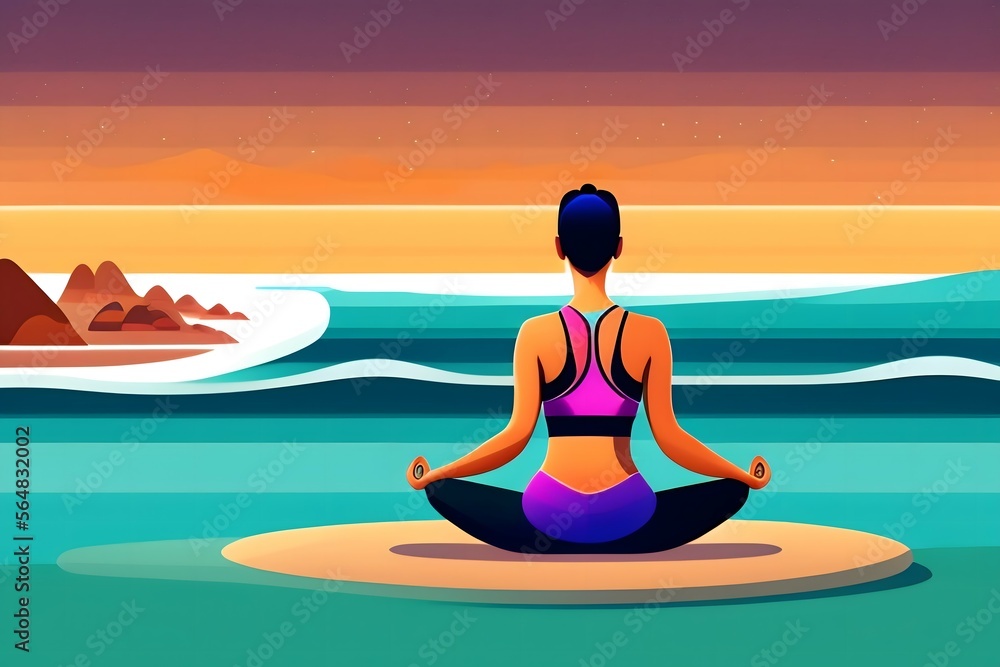 custom made wallpaper toronto digitalyoga in the lotus position