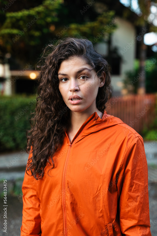 Sportswoman Portrait