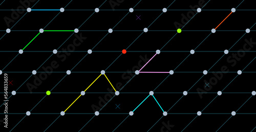 Mathematics and Geometry Technical Illustration photo