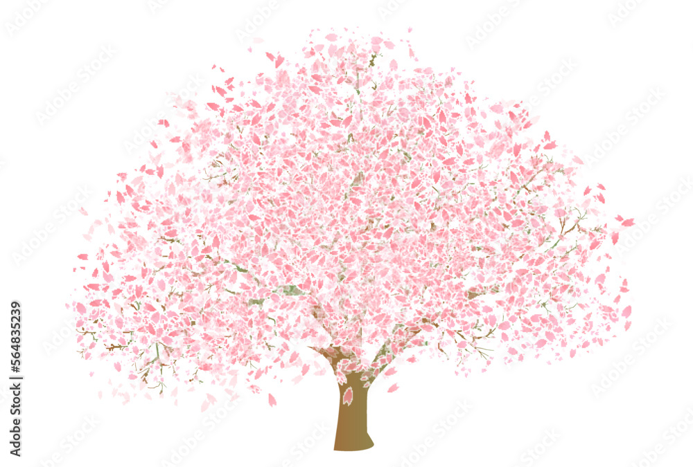 Obraz premium 桜 春 木 アイコン