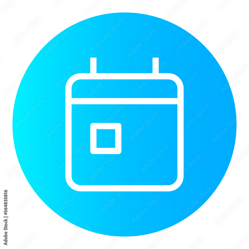 calendar Circular gradient icon calendar Circular gradient icon