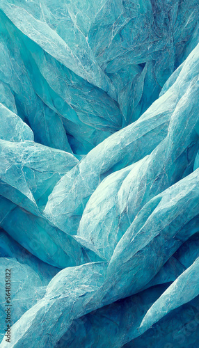 Wallpaper Mural ice blue background abstract high quality illustration Generative AI Content by Midjourney Torontodigital.ca