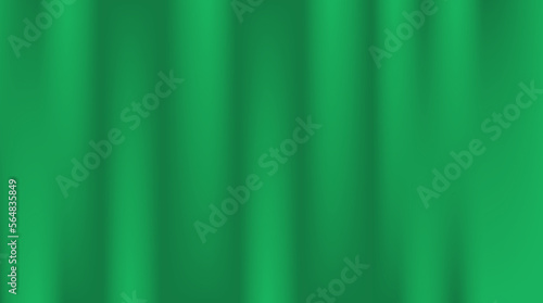 green curtain background