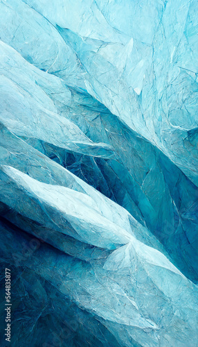 Wallpaper Mural ice blue background abstract high quality illustration Generative AI Content by Midjourney Torontodigital.ca