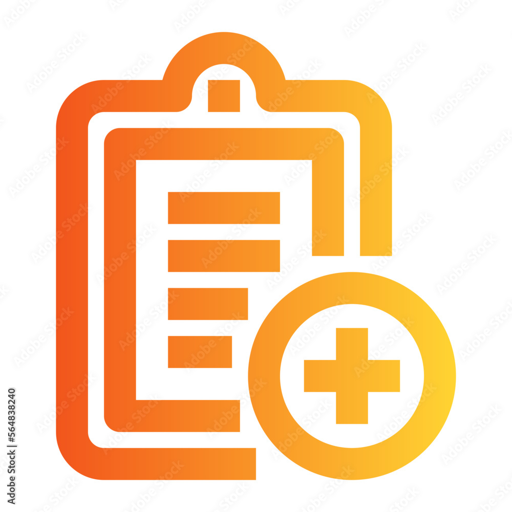 Add Assignment gradient icon Add Assignment gradient icon