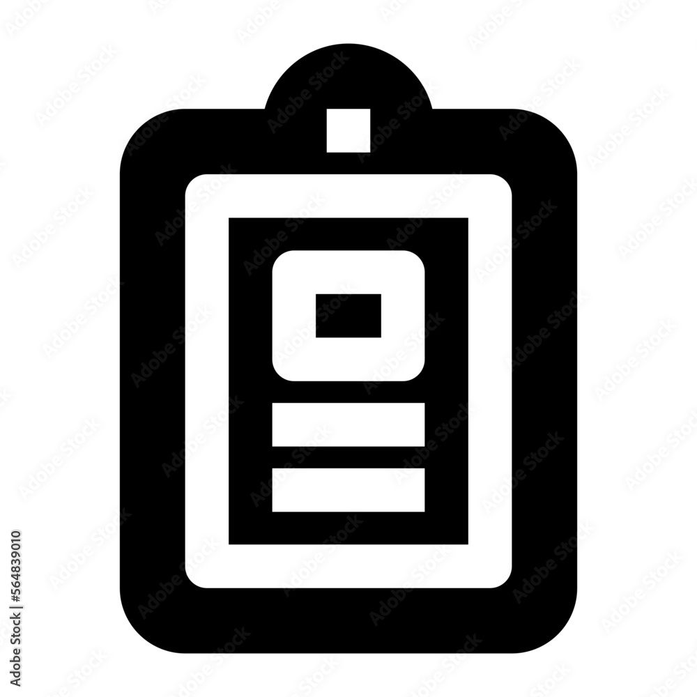 clipboard glyph icon clipboard glyph icon