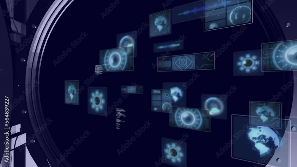 Animation of data processing with scope scanning over safe Animation of data processing with scope scanning over safe