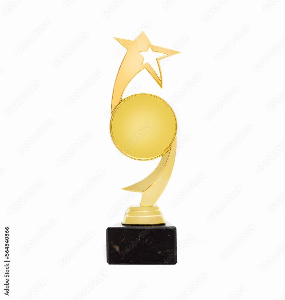 gold medal on a pedestal isolated gold medal on a pedestal isolated