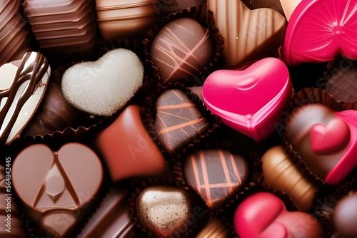 Valentine's Day Chocolates Generative AI