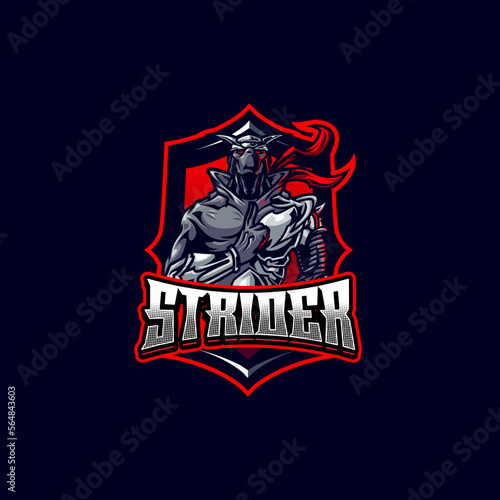 Ninja Mascot logo for Gaming and Sport