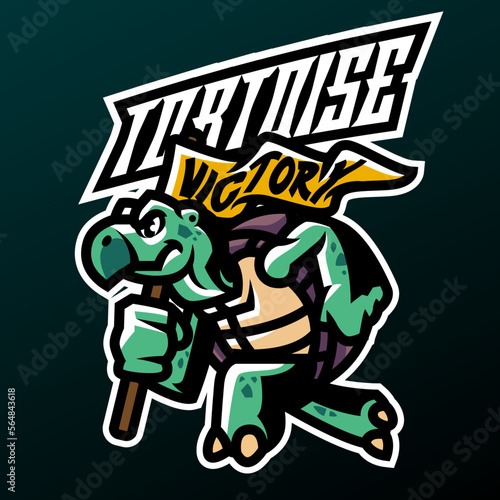 Tortoise Mascot Logo for Hockey Team (ID: 564843618)