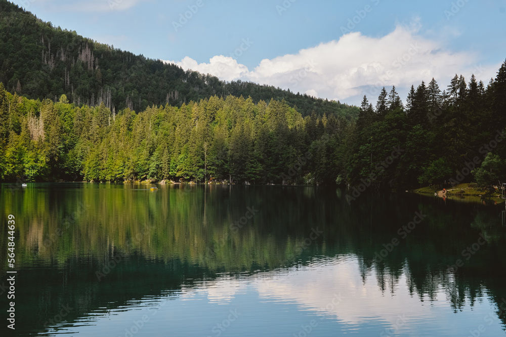 Italian mountain lake Italian mountain lake