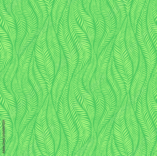 Luxury seamless pattern with palm leaves. Modern stylish floral background.