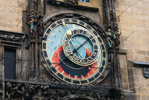 Prague astronomical clock photo
