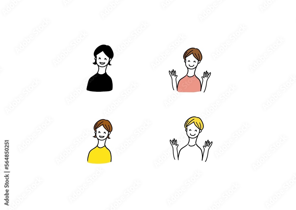 女性上半身セット 女性上半身セット