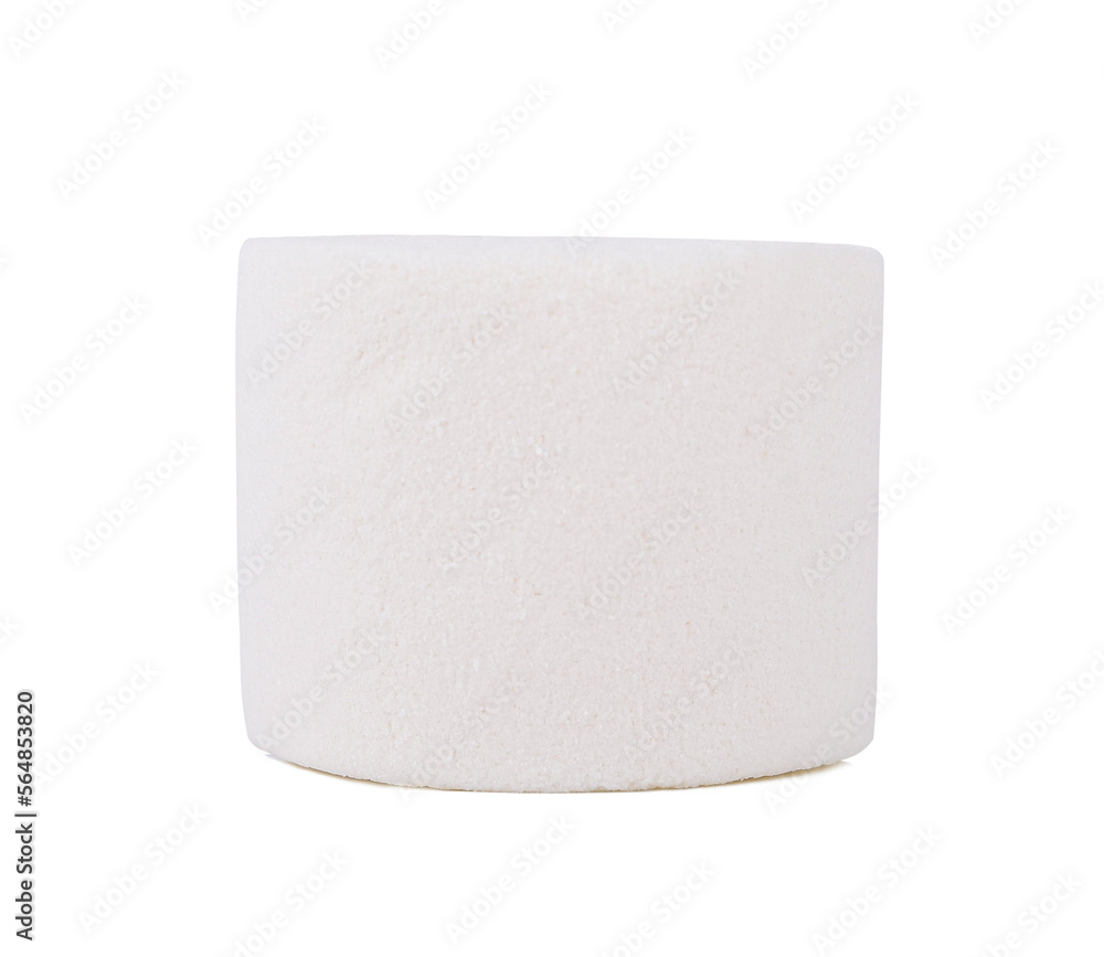 marshmallows isolated on white background. marshmallows isolated on white background.